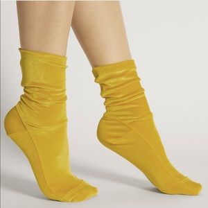 Darner Mustard Yellow Socks M/L